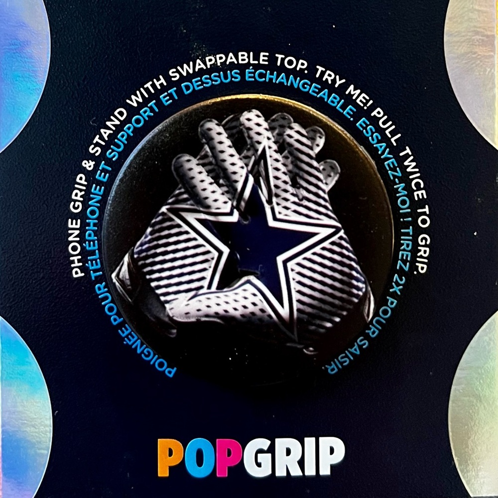 Dallas Cowboys Phone Grip (Star Gloves)
